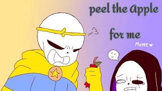 peel the Apple for me •|• underverse animation •|• ft. Dream & epic •|• Flipaclip