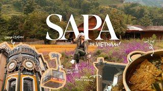 SAPA VIETNAM VLOG  | How to Get to Sapa from Hanoi + ️ Mt. Fansipan +  Vietnamese Food