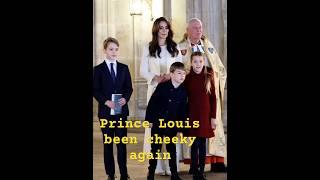 Check out! Prince Louis been cheeky again and again! #britishroyalfamily #katemiddletion