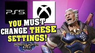 10 Settings you MUST CHANGE on PS5 & Xbox Monster Hunter Rise