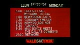 01/11/1982 - S4C - Launch Night Highlights