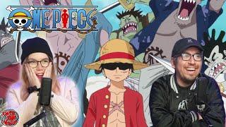 One Piece - Ep. 554/555 - LUFFY TAKES OUT 50K FISHMAN?! | Reaction & Discussion!
