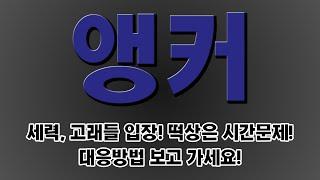 [앵커] 세력, 고래들 입장! 떡상은 시간문제! 물렸다면 대응방법 보고 가세요!