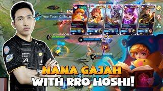 RANKED FULL RRQ HOSHI, NANA GAJAH BERAKSI!!! - Mobile Legends