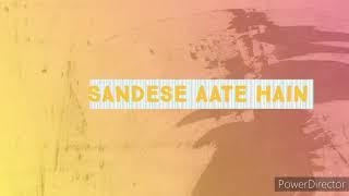 Sandese Aate Hain || Cover By Abhinaba Sarkar