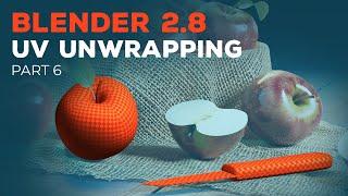 Blender 2.8 Beginner Tutorial - Part 6: UV Unwrapping