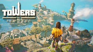 Exploring a New Survival Game and Rebuilding Civilization - Towers of Aghasba