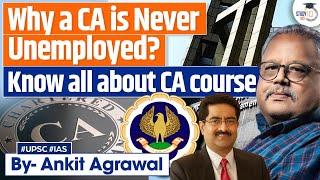 Why a CA is Never Unemployed | Know All About Chartered accountant (CA) Course | StudyIQ | Ekagrata