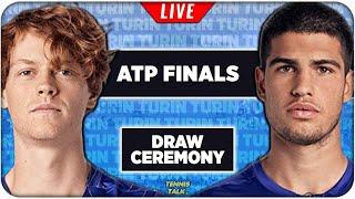 ATP Finals 2024 • Draw Ceremony • LIVE Tennis Reaction Stream