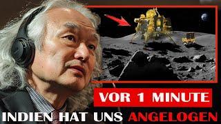 Vor 1 Minute: Michio Kaku gerät in Panik wegen der erschreckenden Mondentdeckung von Chandrayaan-3