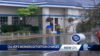 Culver's workers charged with extortion over co-worker's affair