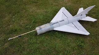 MiG-21 Scratch build part12 CoG confirmation