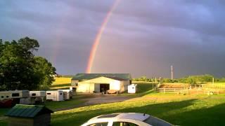 Double Rainbow at Dixieland Farm