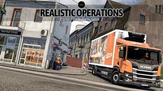 Realistic Operations-The Most Realistic Mods of Ets 2-Scania P220 Day Cab. [Most Hidden Roads/1.50]