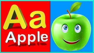 Phonics Song with TWO Words - A For Apple, A For Ant - ABC Alphabet Songs with Sounds for Children