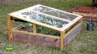 How to Build a Raised Bed Cold Frame