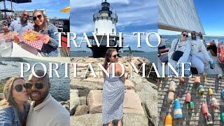 PORTLAND MAINE WEEKEND TRAVEL VLOG 