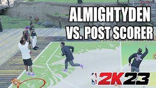 NBA 2K23 AlmightyDen Lethal Shooter Vs. Post Scorer Cheese Park Gameplay!