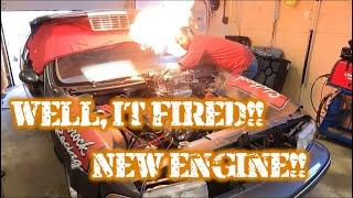 Big Block Chevy Caprice! New Engine! First Start!