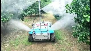 GROUND ROBOT SPRAYER 200Liter pesticide tank, much powerful than 30Liter  Agriculture drone.