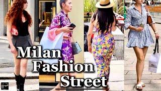 Italian Summer Fashion 2024 | Chic Milanese Style and Fashionable Outfit in Milan