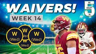 PICK EM' UP!  WAIVER WIRE WEEK 14!! - Fantasy Football 2024 Playoff Strategy