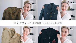 My WW2 Uniform Collection | Original Women’s World War Two Uniforms | Miss Beth Belle ️