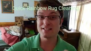 Quick Rainbow rug agitation video