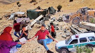 Life in ruins.  Shahab's efforts to find land and build a house