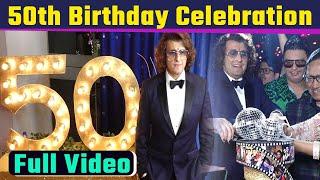 Sonu Nigam 50th Birthday Celebration Cake Cutting Full Video | Boldsky