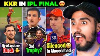 KKR in FINAL!  Gambhir ne SILENCE KARDIA  | Starc Bowling  | KKR vs SRH