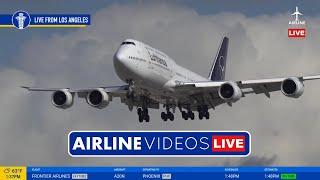 LIVE Los Angeles (LAX) Airport Plane Spotting (February 4th, 2025)