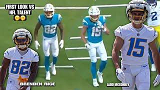 How “Rookie” Ladd McConkey + Brenden Rice looked vs NFL Talent | 2024 Preseason Highlights Chargers