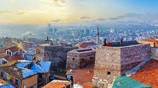 Ankara Castle,Ankara,Turkey walking tour in 4K Ultra HD