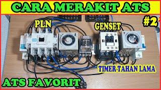 Cara Merakit Panel ATS (Automatis Transfer Switch) PLN ke GENSET Dengan 2 Kontaktor