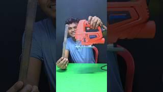making homemade Jigsaw machine #shots #project #experiment #sujanexperiment