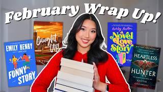 FEBRUARY WRAP UP! (all the books i read during february)