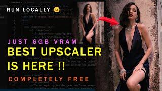 BEST FREE FLUX UPSCALER  - Using ComfyUI locally (Even with Low VRAM)