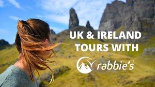 Rabbie's Trail Burners award-winning sustainability-focused tours in the UK and Ireland