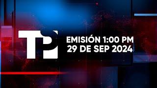 Telepacífico Noticias - Emisión 1:00 PM | 29 septiembre 2024