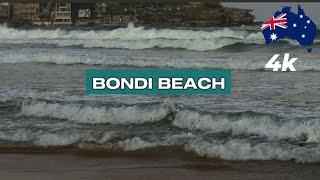 Walking Bondi Beach | Sydney Australia | 2024 4K HD