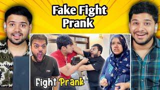 Fake Fight Prank On Ducky Bhai Mother  Mama Dar Gaye