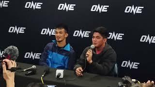 ONE 164 After-fight Presscon with Jeremy Pacatiw & Jhanlo Sangiao