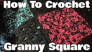 How To Crochet For Beginners | Granny Square Blanket | Kristin's Crochet Tutorial's