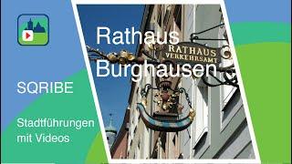 Rathaus von Burghausen - Aushängeschild einer vom Salzhandel reich gewordenen  Stadt.