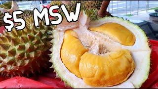 $5 Musang King: Durian Price War in Singapore 2023