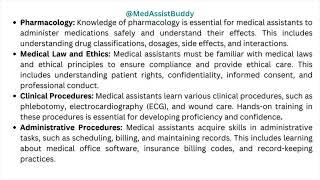 FREE LESSON/Review: Lesson 1 What is Medical Assisting? - MedAssist Buddy