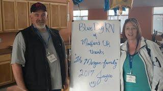 First Jayco Delivery in Medford Oregon Blue Dog RV March 25th 2017