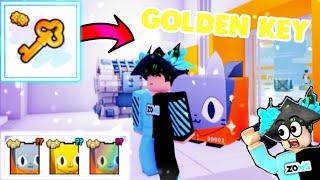 I USED the *GOLDEN PRISON KEY* & got HUGE PRISON CAT (OMG) in Pet Simulator 99!