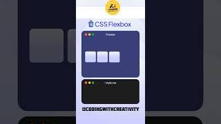 CSS FLEXBOX  #java #javascript #html #html5 #coding #beginner #beginners #htmltutorial